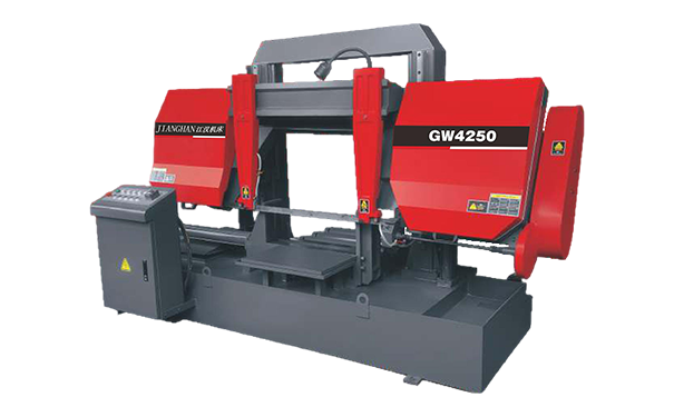 井冈山GW4250双柱龙门卧式带锯床